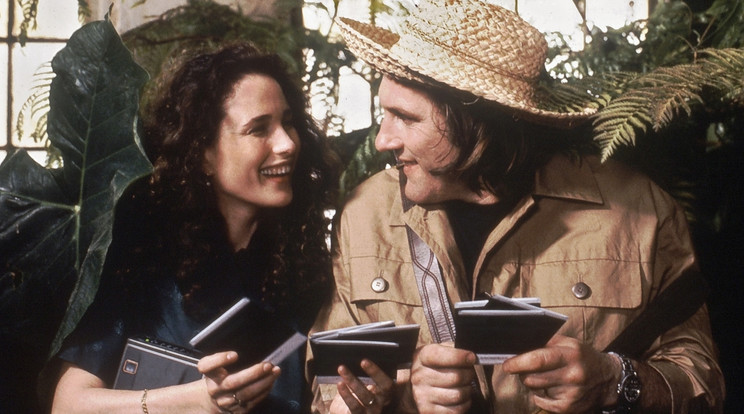 Andie MacDowell és Gerard Depardieu (Fotó RAS-archív)