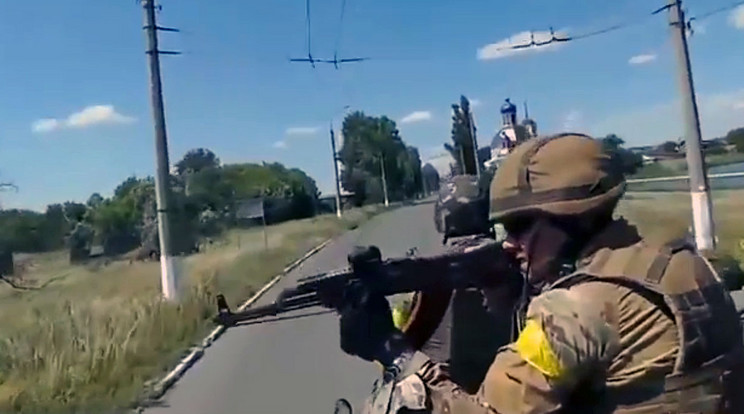 Továbbra is dúl a harc Ukrajnában / Fotó: Youtube
