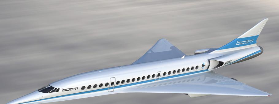 Naddźwiękowy samolot XB-1 firmy Boom Technology 