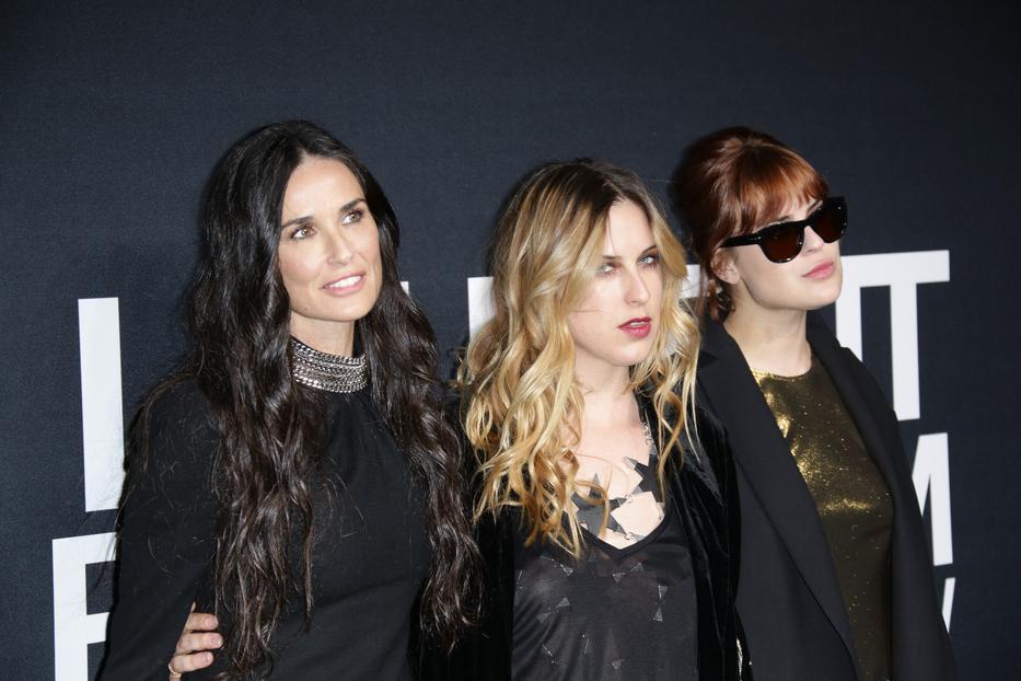 Demi Moore és lányai, Rumer és Tallulah Willis/Fotó:Northfoto