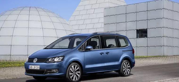 Volkswagen Sharan odświeżony - zdjęcia