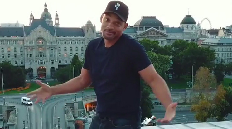 Will Smith tavaly a Lánchídra mászott  fel, most bulit tart  Budapesten