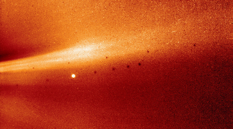 A NASA lefényképezte a Napot egész "közelről" / Fotó: EPA/NAVAL RESEARCH LABORATORY/PARKER SOLAR PROBE/NASA