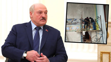 Propagandziści Łukaszenki dopięli swego. Zniszczyli symboliczny fresk