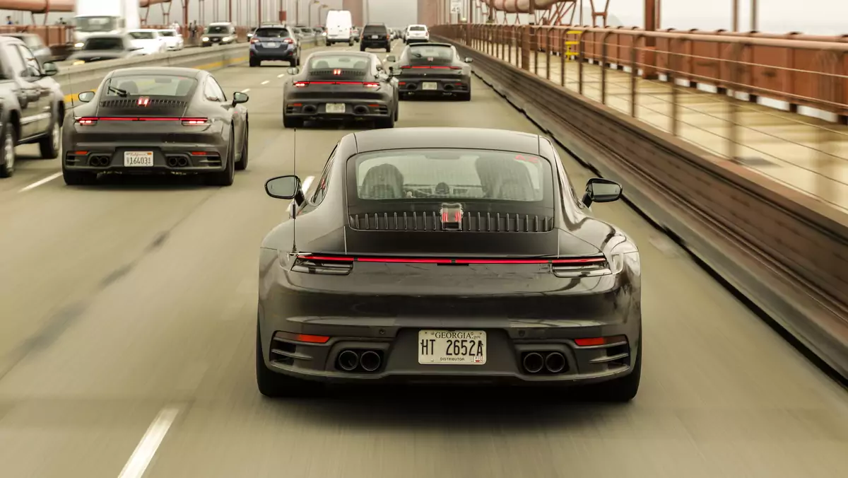 Nowe Porsche 911 podczas testów