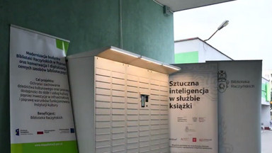 W Poznaniu stanęły książkomaty Biblioteki Raczyńskich