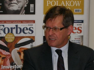 Minister sportu Adam Giersz