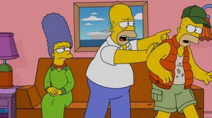 Részlet a Simpson család című rajzfilmsorozatból