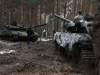 Ukraińskie czołgi w obwodzie Charkowskim. W marcu ten obszar znów ma być celem rosyjskiej ofensywy. Nieopodal Kupiańska rosyjska armia gromadzi wielkie siły.