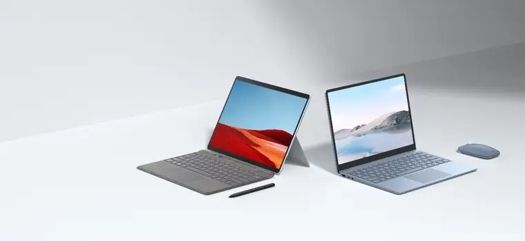 Surface Laptop Go i Surface Pro X - nowości w ofercie Microsoftu