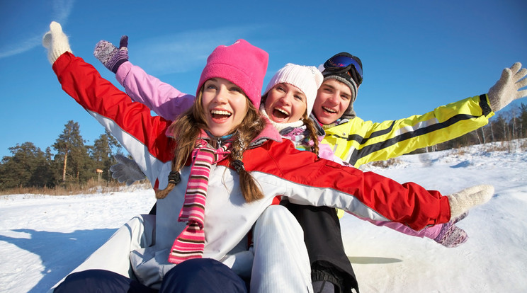 Akiknek az ízületei rendben vannak, azok bátran élvezhetik a téli sportok örömeit is /Fotó: Shutterstock