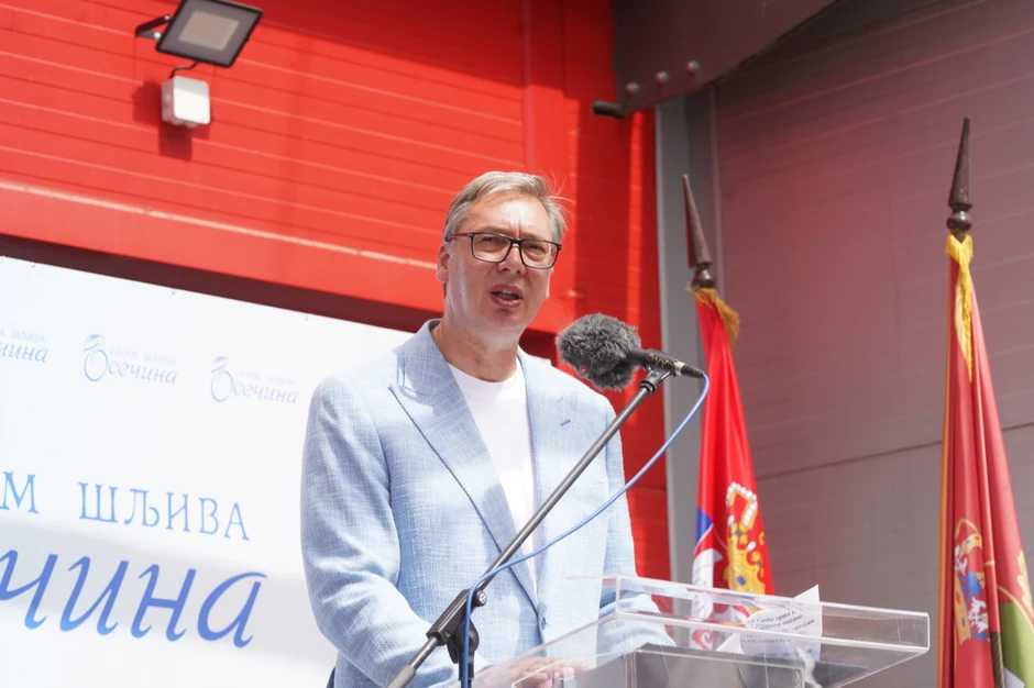 Aleksandar Vučić u Osečini