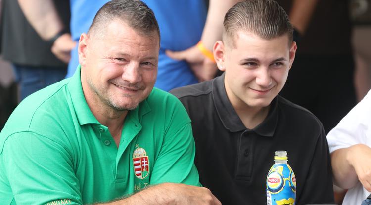 Erdei Viktor 12 éves kora óta él apjával Fotó: Blikk/Varga Imre