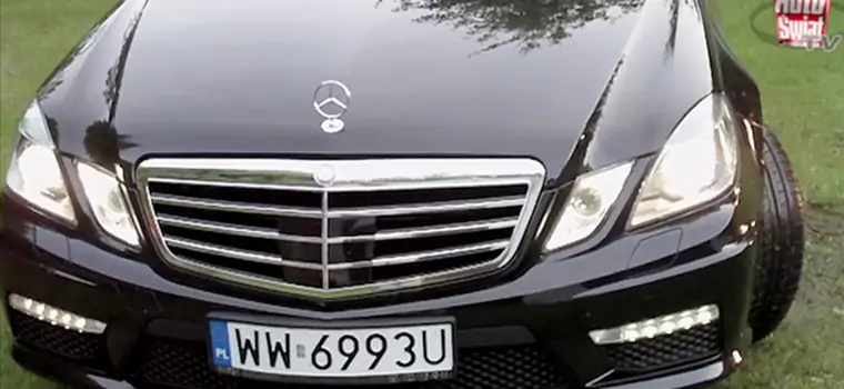 Mercedes Klasy E AMG - 500 KM w niepozornym nadwoziu cz.1