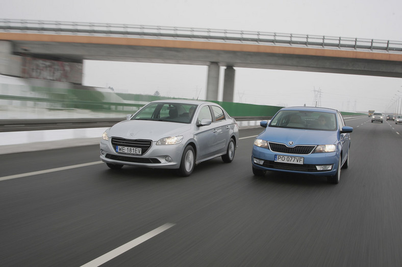 Peugeot 301 kontra Skoda Rapid: limuzyny małego formatu