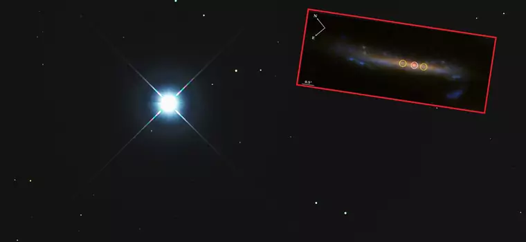 Teleskop Jamesa Webba znalazł rzadki obiekt we wczesnym Wszechświecie. Wszystko dzięki "grubasowi"