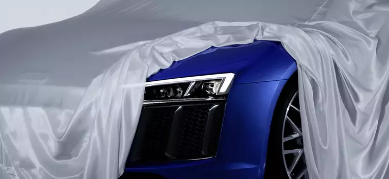Laserowe reflektory nowego Audi R8