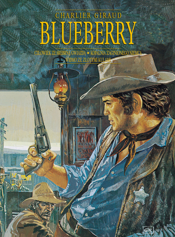 Okładka albumu komiksowego "Blueberry"