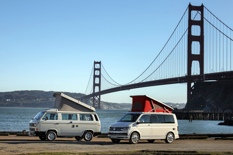 Volkswagenem California po Kalifornii