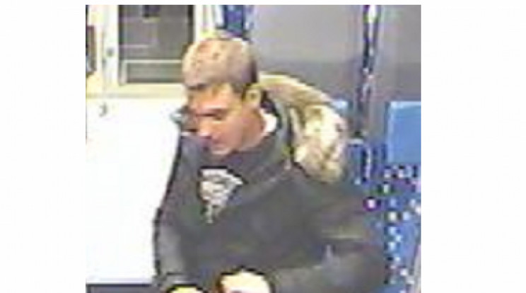 Ez a férfi ütötte meg a pestszentlőrinci kalauzt a vonaton / Fotó: police.hu