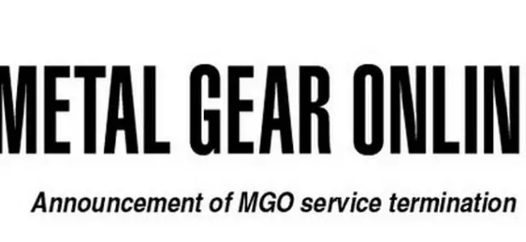 W Metal Gear Online długo już nie pogramy