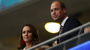 Finał Euro 2020. William i Kate zabrali George'a na Wembley. Był załamany po końcowym gwizdku