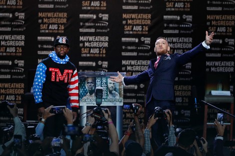 Mekgregor širi ruke, zadovoljan posle verbalnog duela