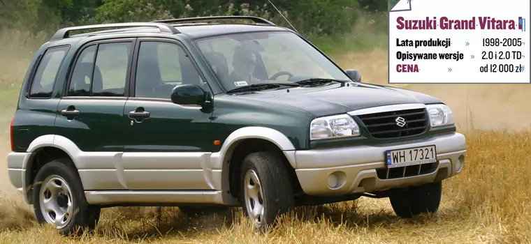 Suzuki Grand Vitara I: trochę SUV-a, trochę terenówki