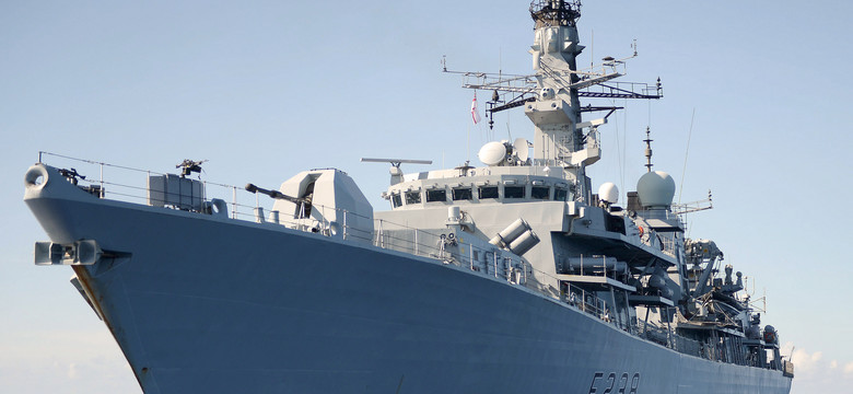 Rosyjski okręt podwodny zderzył się z brytyjskim sonarem