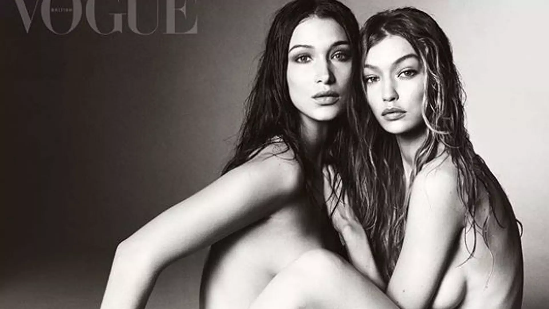 "Vogue to magazyn modowy - nie widzę tu żadnych ubrań". Czy siostry Hadid trzeba rozbierać, by było gorąco?