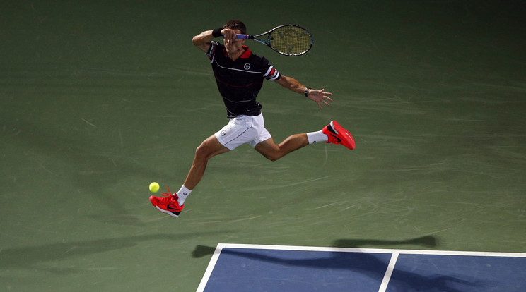 Djokovics továbbjutott Dubajban /Fotó: AFP