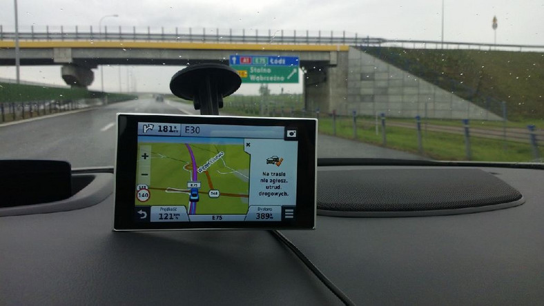 To co widać na ekranie Garmin nuvi3597LMT bardzo przypadło nam do gustu.