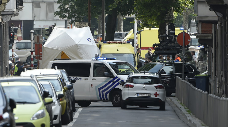 Liege, Belgiumi lövöldözés / Fotó: AFP