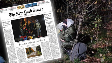 "The New York Times" pisze o sytuacji na polsko-białoruskiej granicy: ucieczka czy ocalenie życia dziecka?