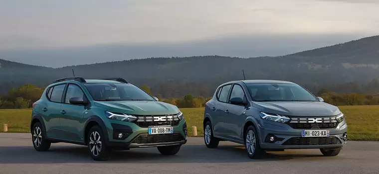 Dacia Sandero i Sandero Stepway - z nowym spojrzeniem w przyszłość