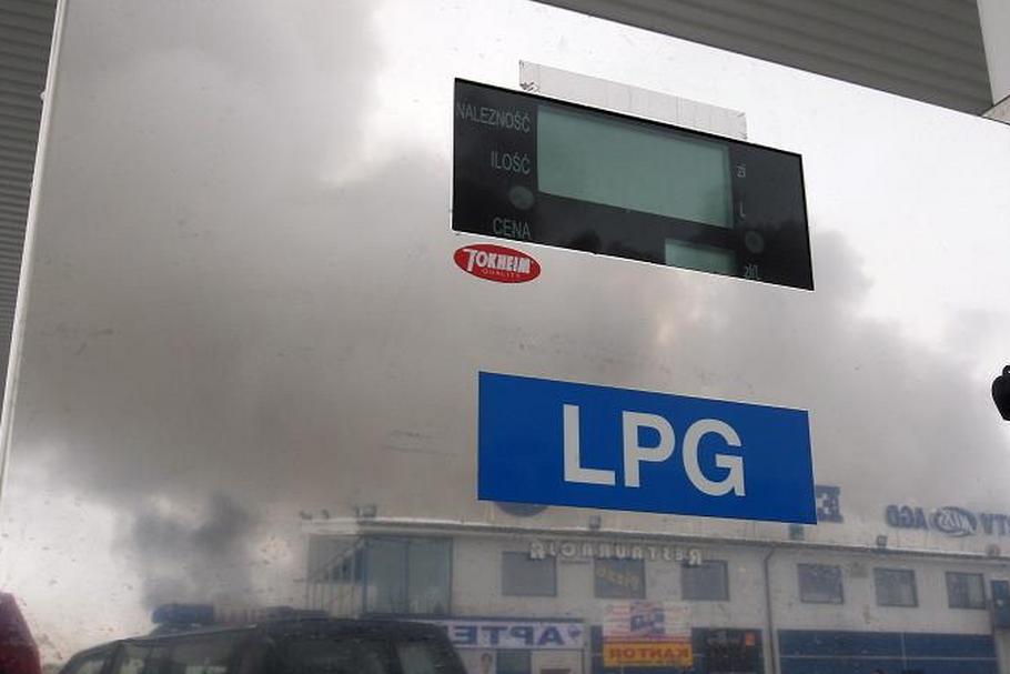 LPG gaz stacja tankowanie