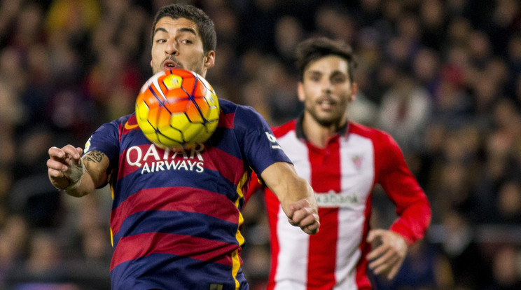 Suárez volt a meccs főhőse /Fotó: AFP