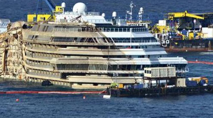 Milliárdokat rejt a Costa Concordia