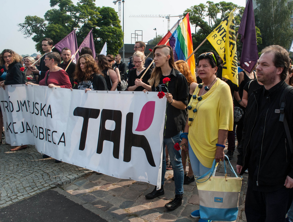 Protest w Gdańsku