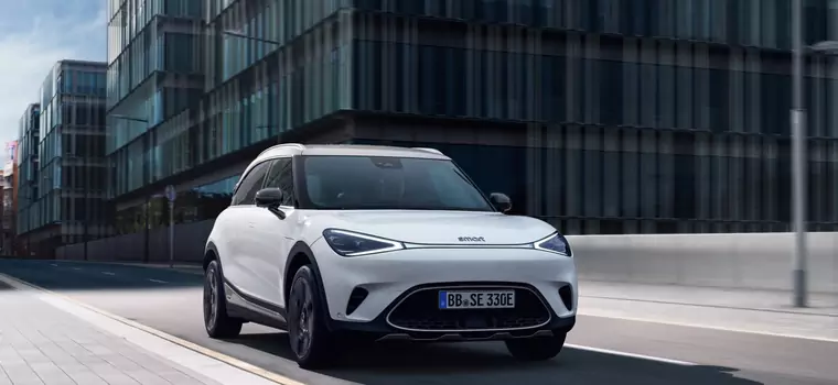 Smart prezentuje produkcyjną wersję swojego elektrycznego mini SUV-a