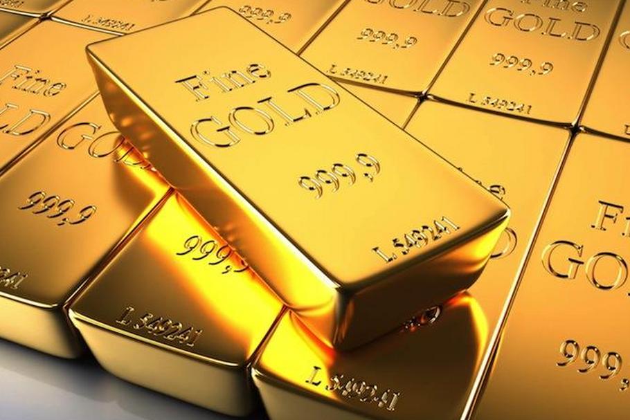 złoto sztabki złota bogactwo