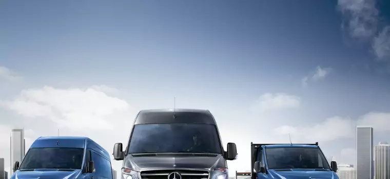 Odmłodzony Mercedes-Benz Sprinter