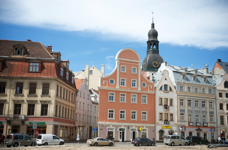 Stare Miasto w stolicy Łotwy Rydze