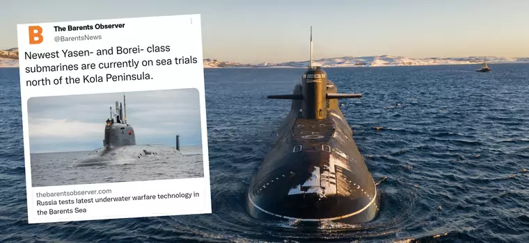 Rosyjskie okręty atomowe wypłynęły w morze. Są groźne nie tylko na wodzie 
