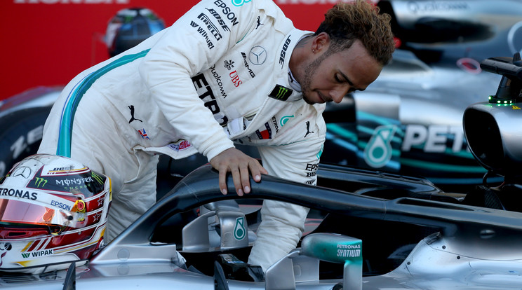 Lewis Hamilton hatvanhét
ponttal előzi meg legnagyobb ellenfelét, Sebastian Vettelt /Fotó: Getty Images