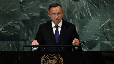 Mocne przemówienie Dudy na forum ONZ. "Rosja winna jest Ukrainie reparacje wojenne"