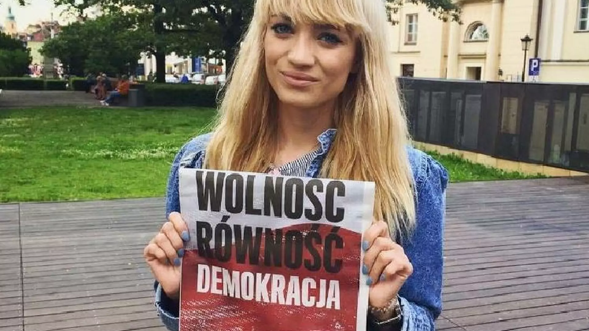 Dagmara: Przyszłam tu walczyć o przyszłość moją, moich dzieci i wnuków [MŁODZI POD SEJMEM]