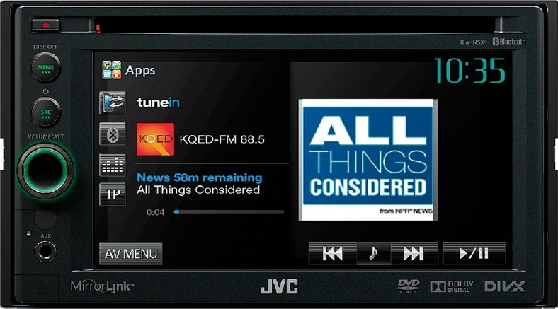 JVC KW-NSX1: stacja multimedialna z MirrorLink