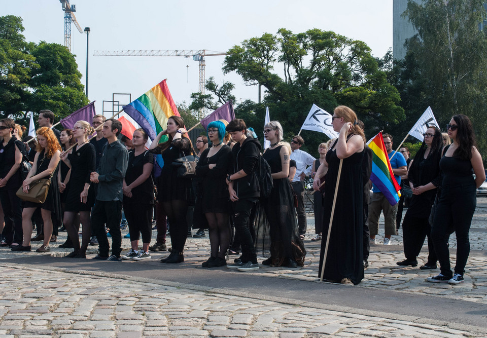 Protest w Gdańsku