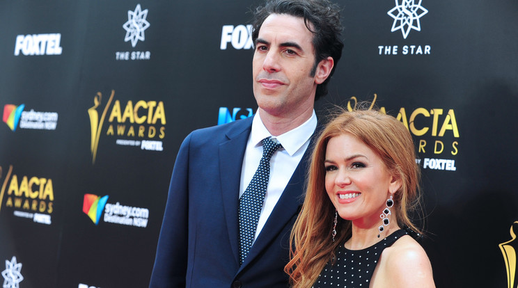 Sacha Baron Cohen és Isla Fisher /Fotó: Northfoto